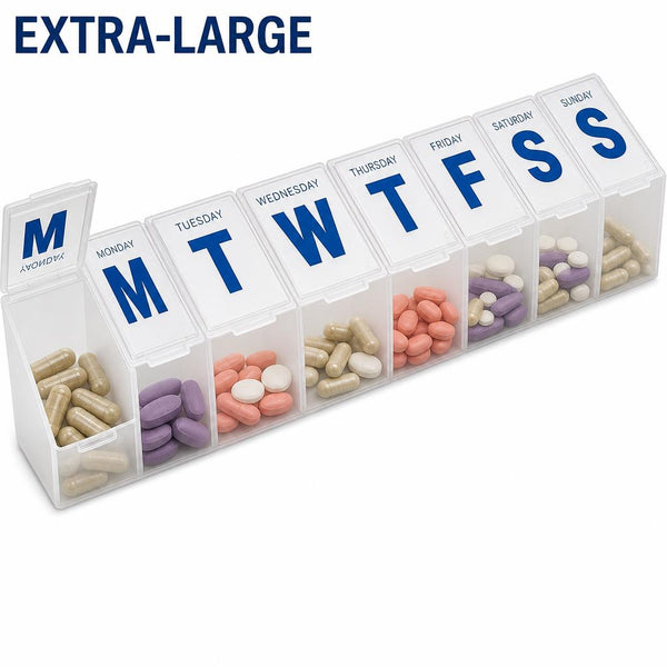 Weekly XL Pill Organizer