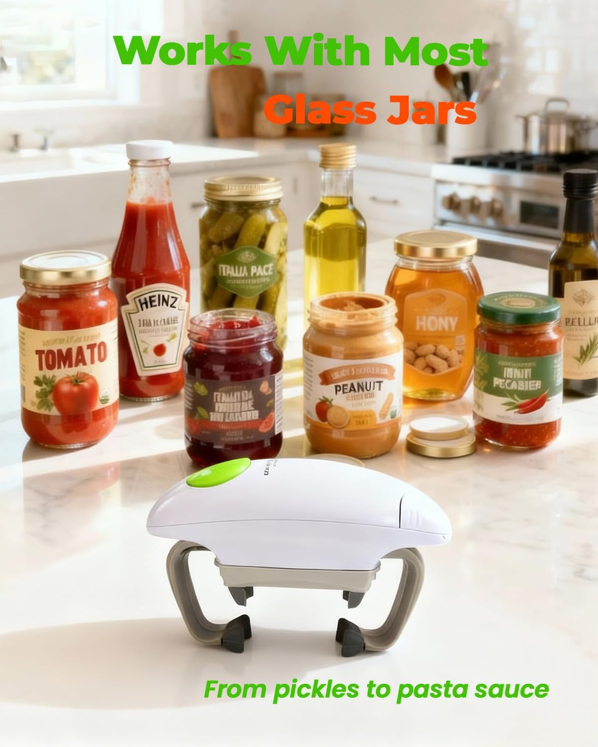 One opener, almost every jar