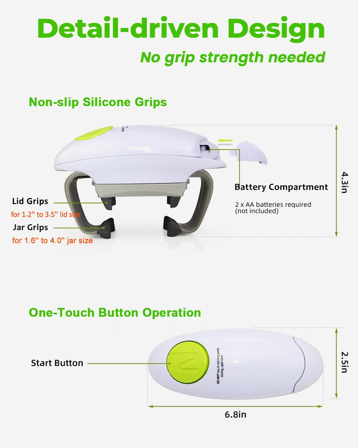Steady, non-slip, dependable
